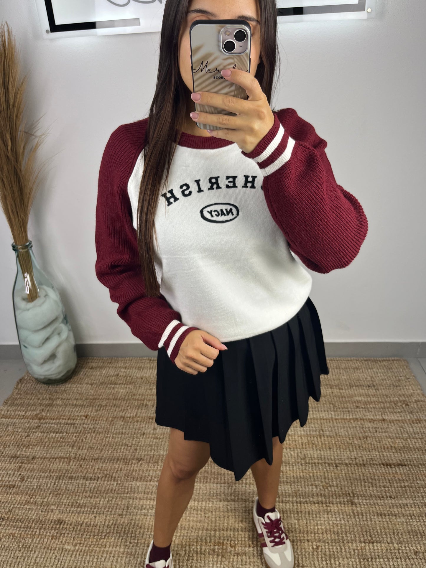 Camisola Bordô