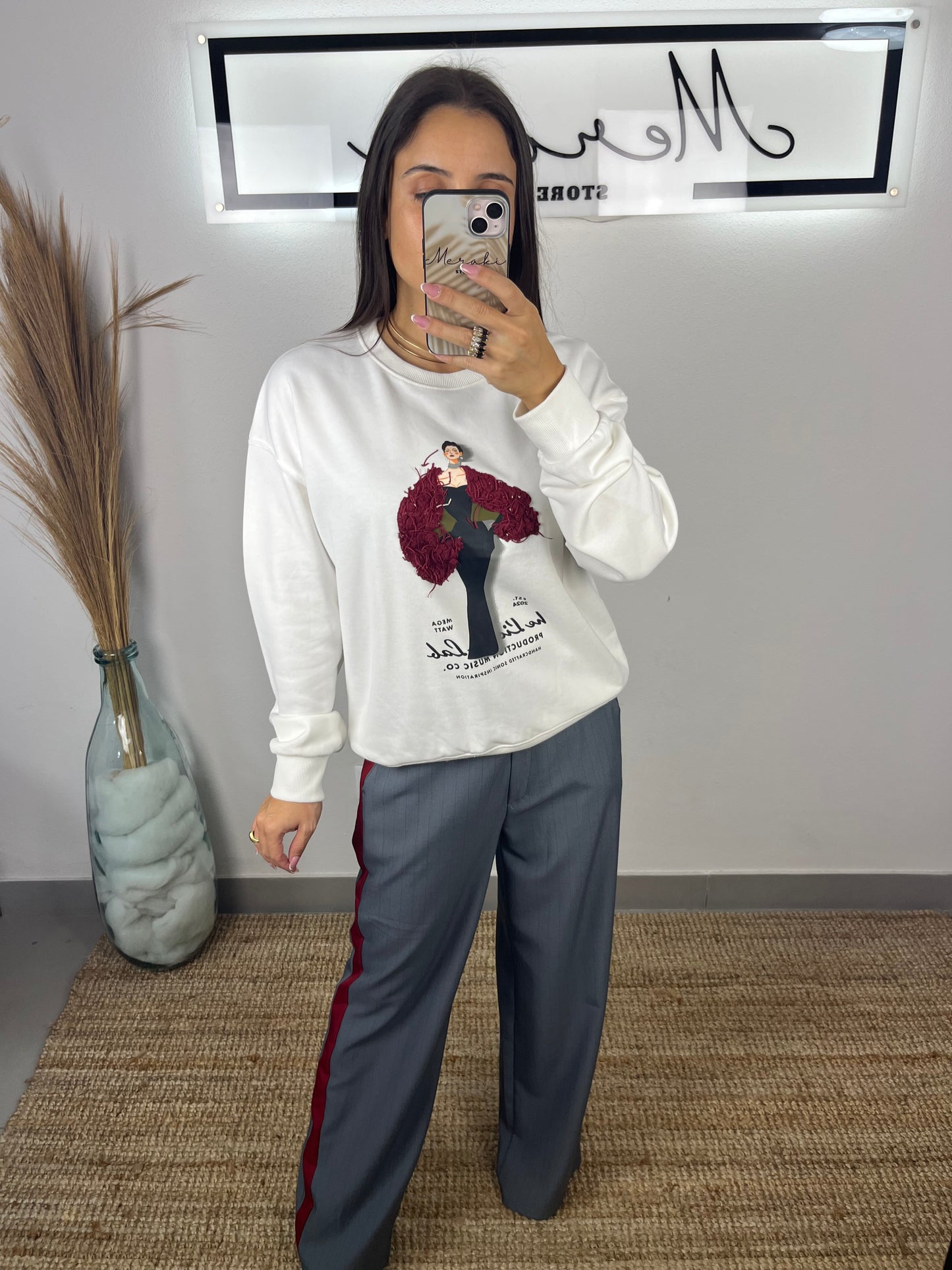 Sweat Bordô