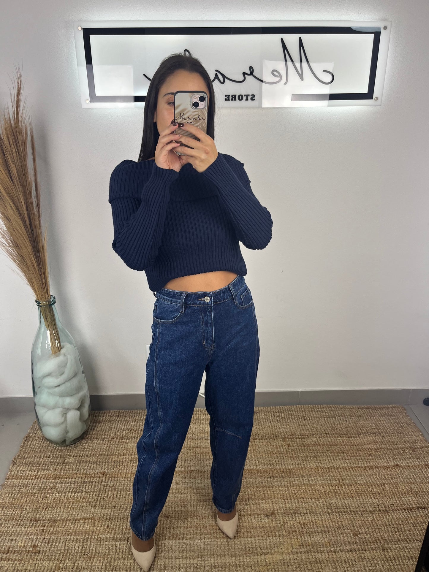 Camisola Gola em Barco