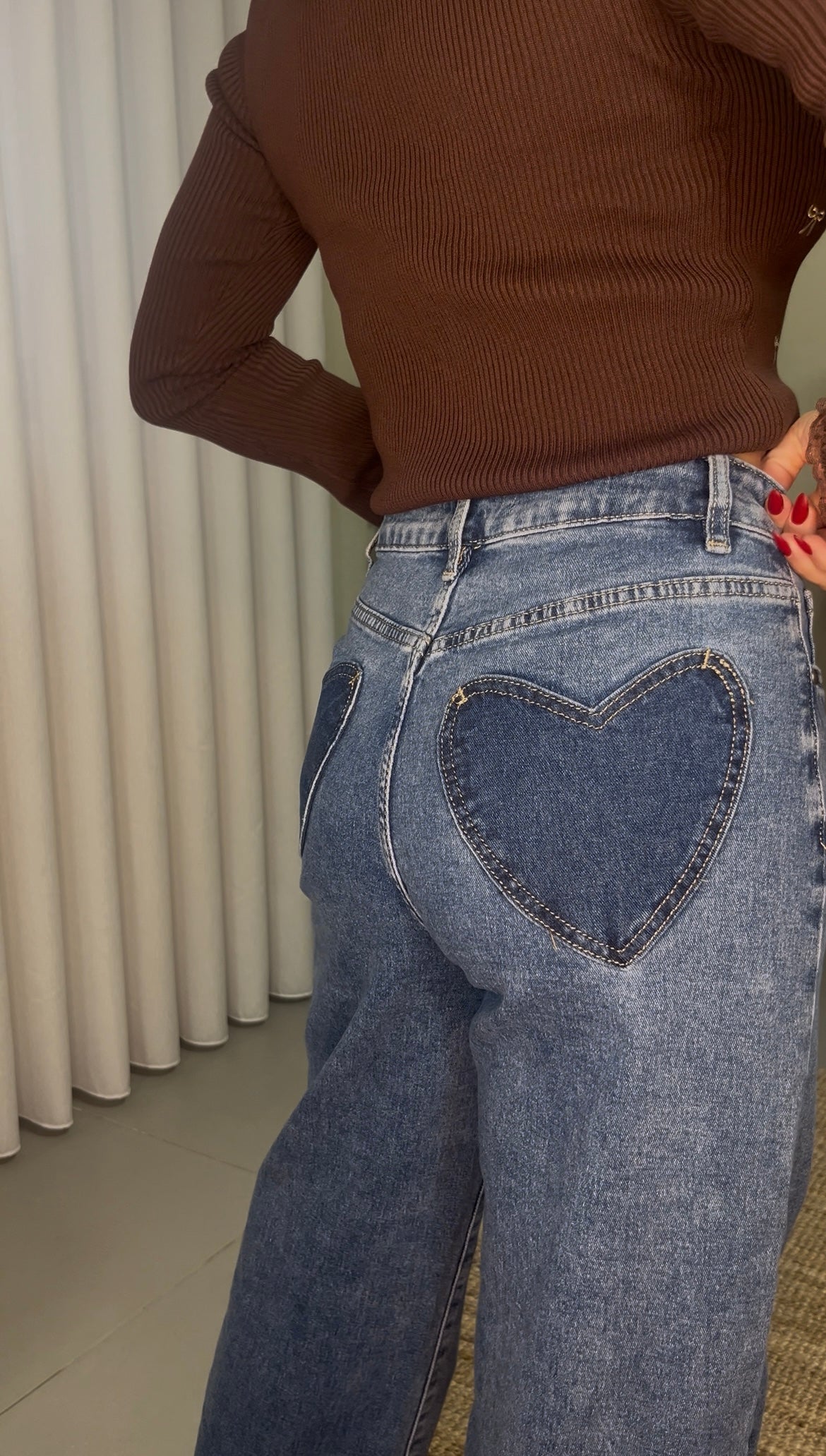 Calça coração Redial