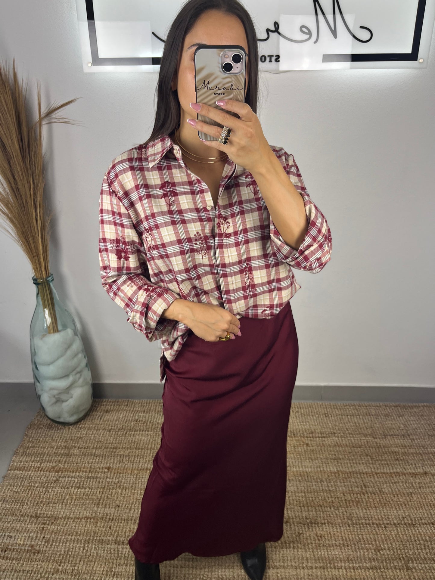 Camisa xadrez