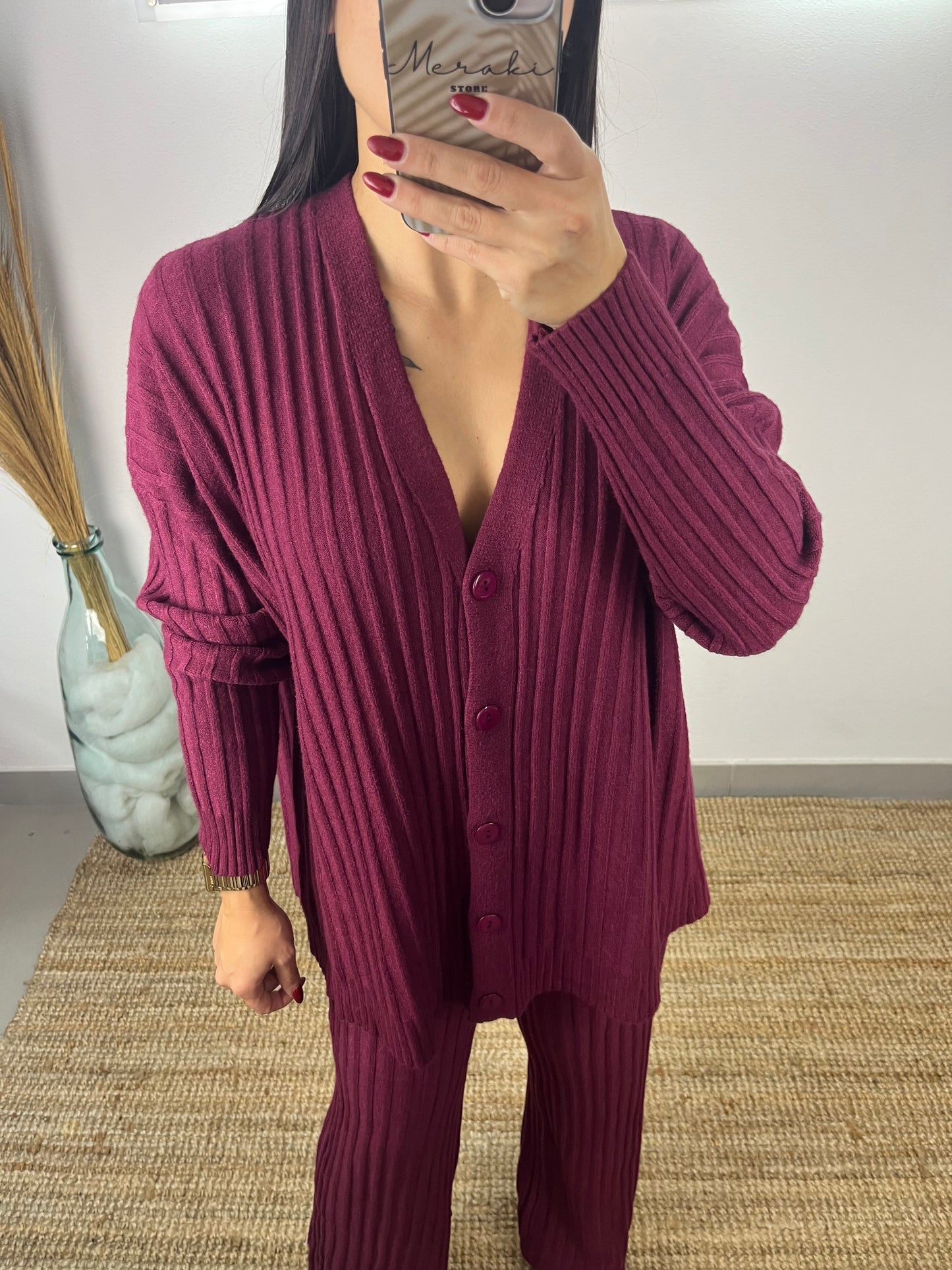 Conjunto Malha Canelada