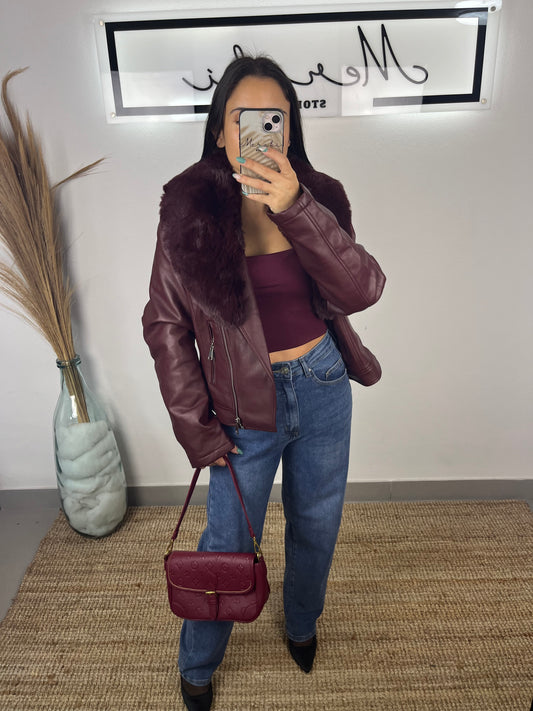 Casaco Polipele Bordô