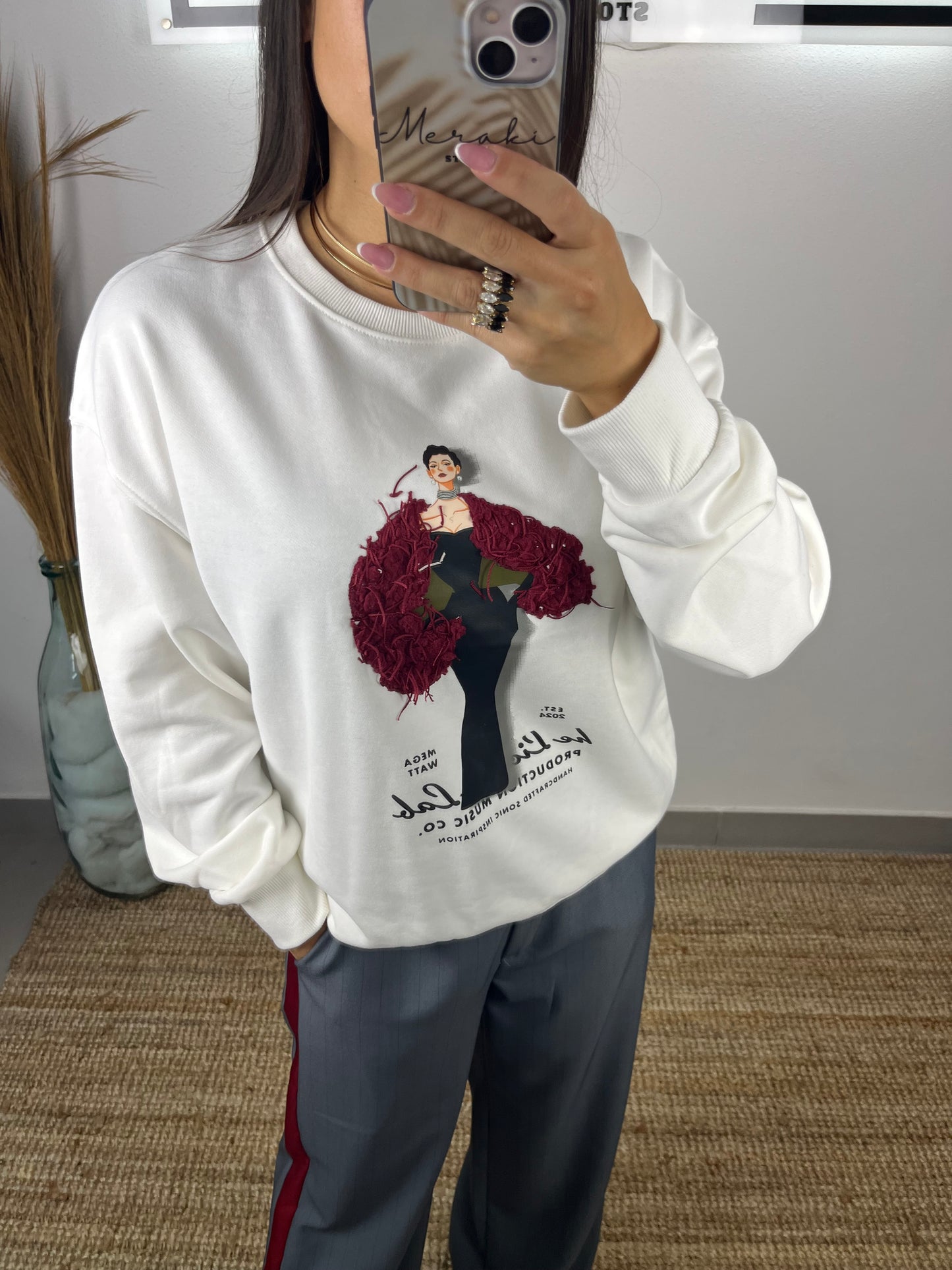 Sweat Bordô