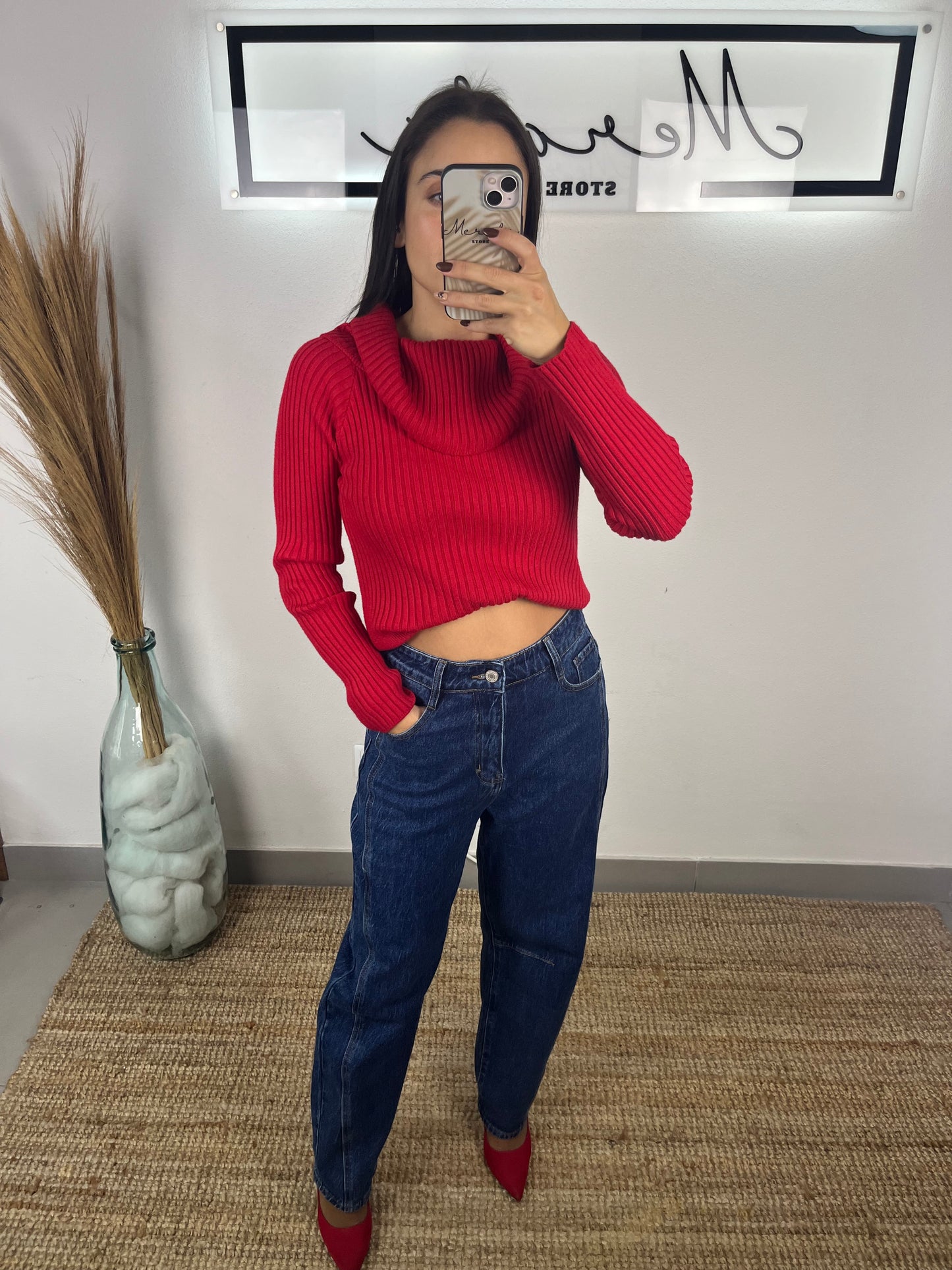 Camisola Gola em Barco