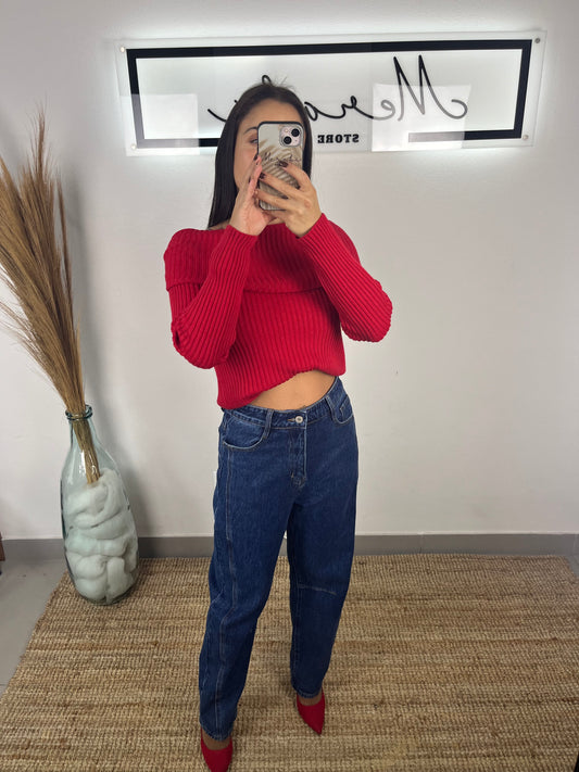 Camisola Gola em Barco