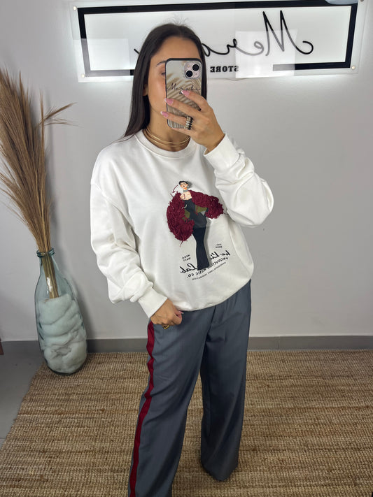 Sweat Bordô