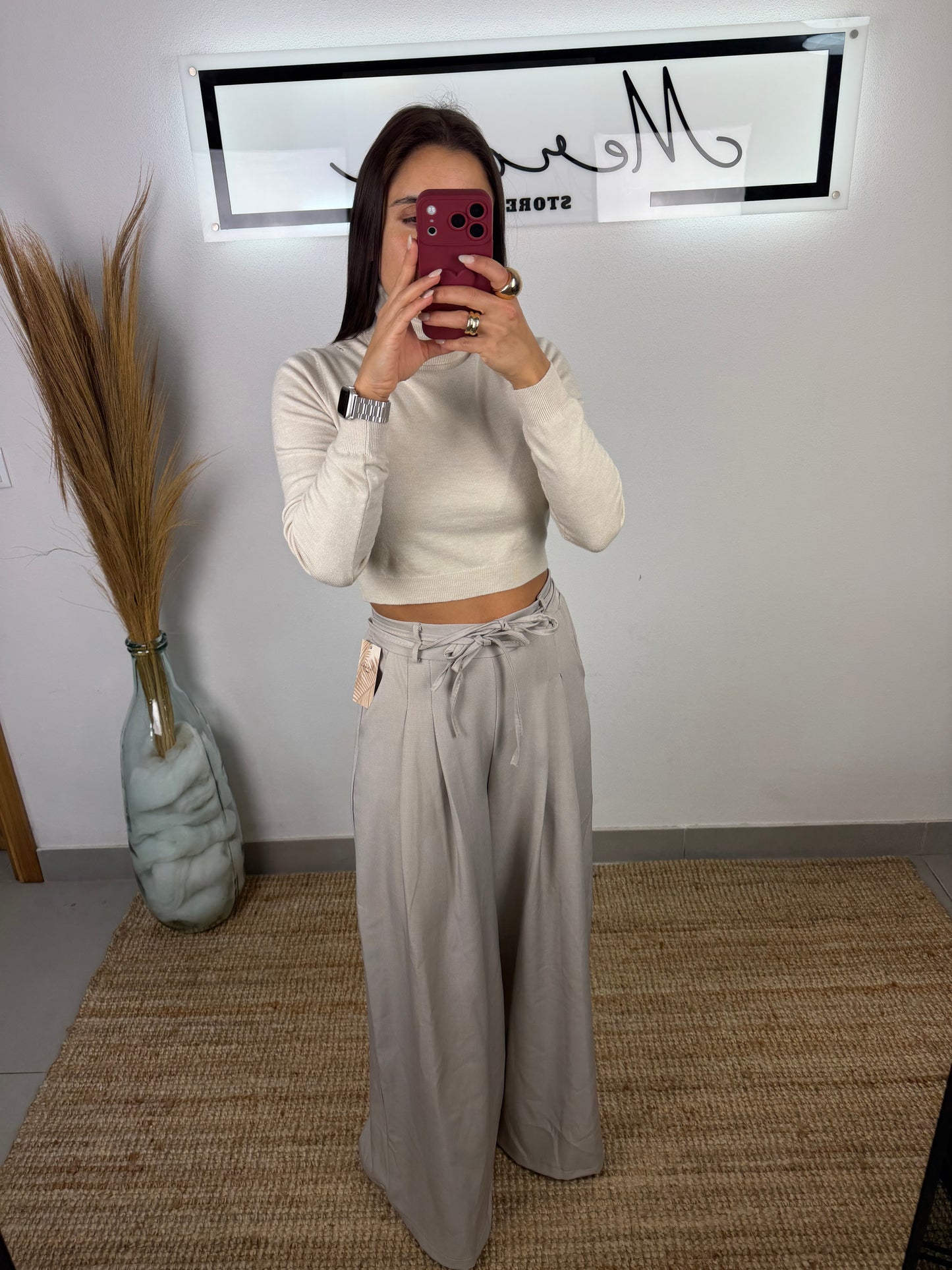 Calça Alfaiataria 2 cintos