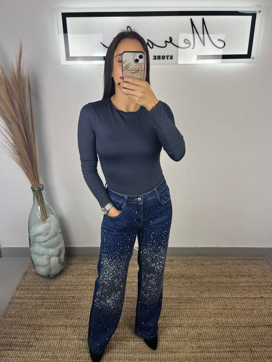 Calça Brilhos escura