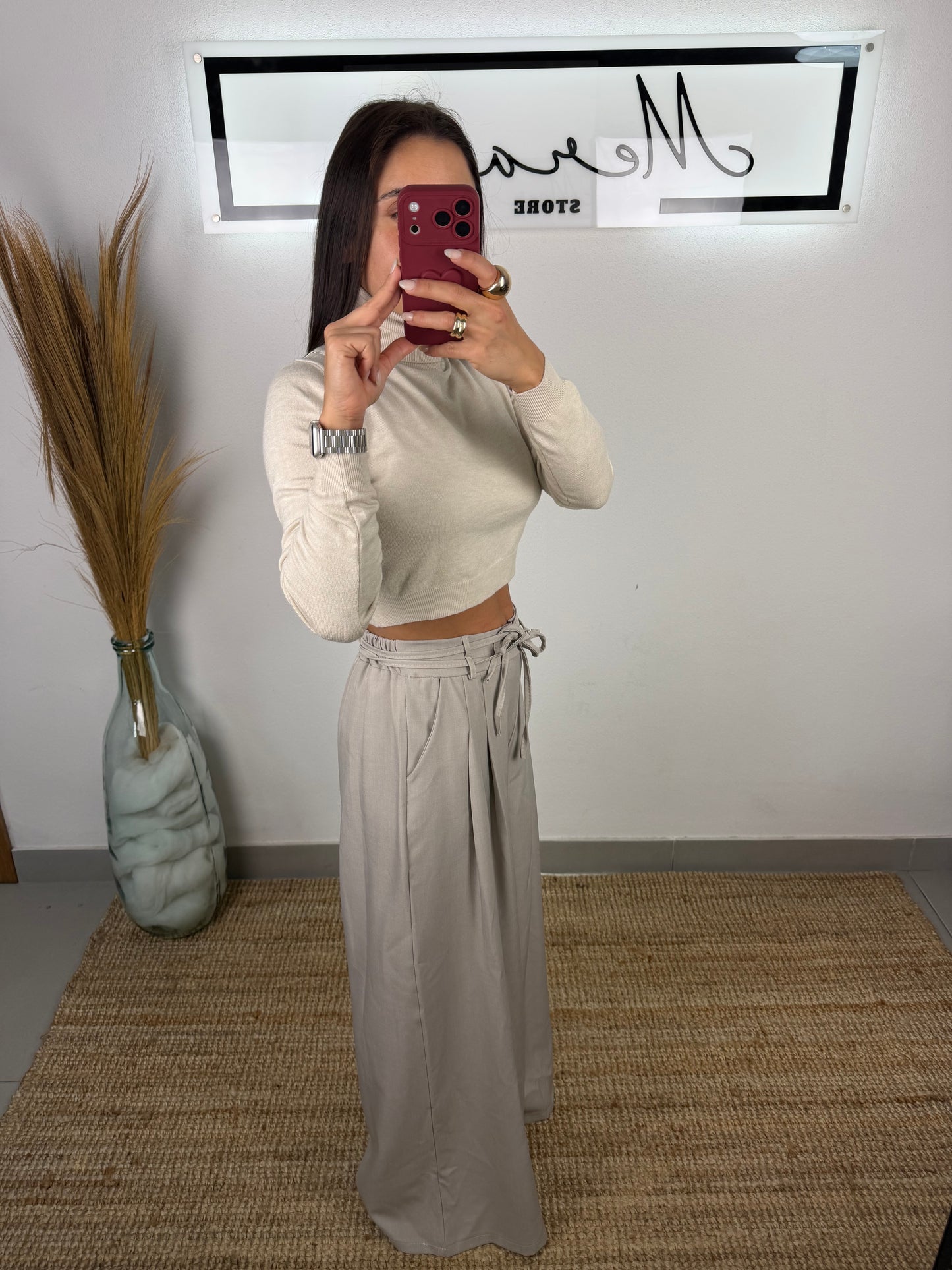 Calça Alfaiataria 2 cintos