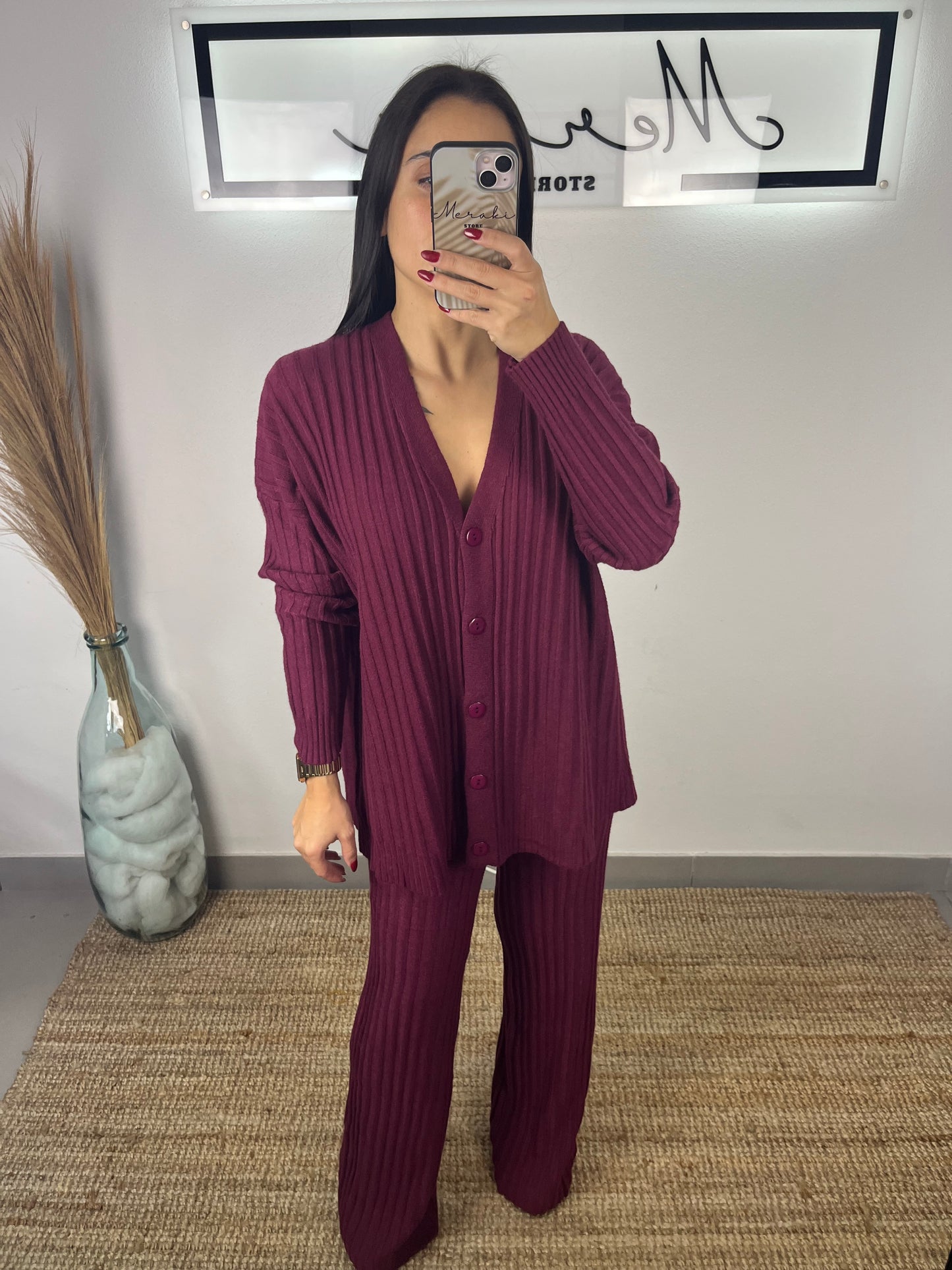 Conjunto Malha Canelada