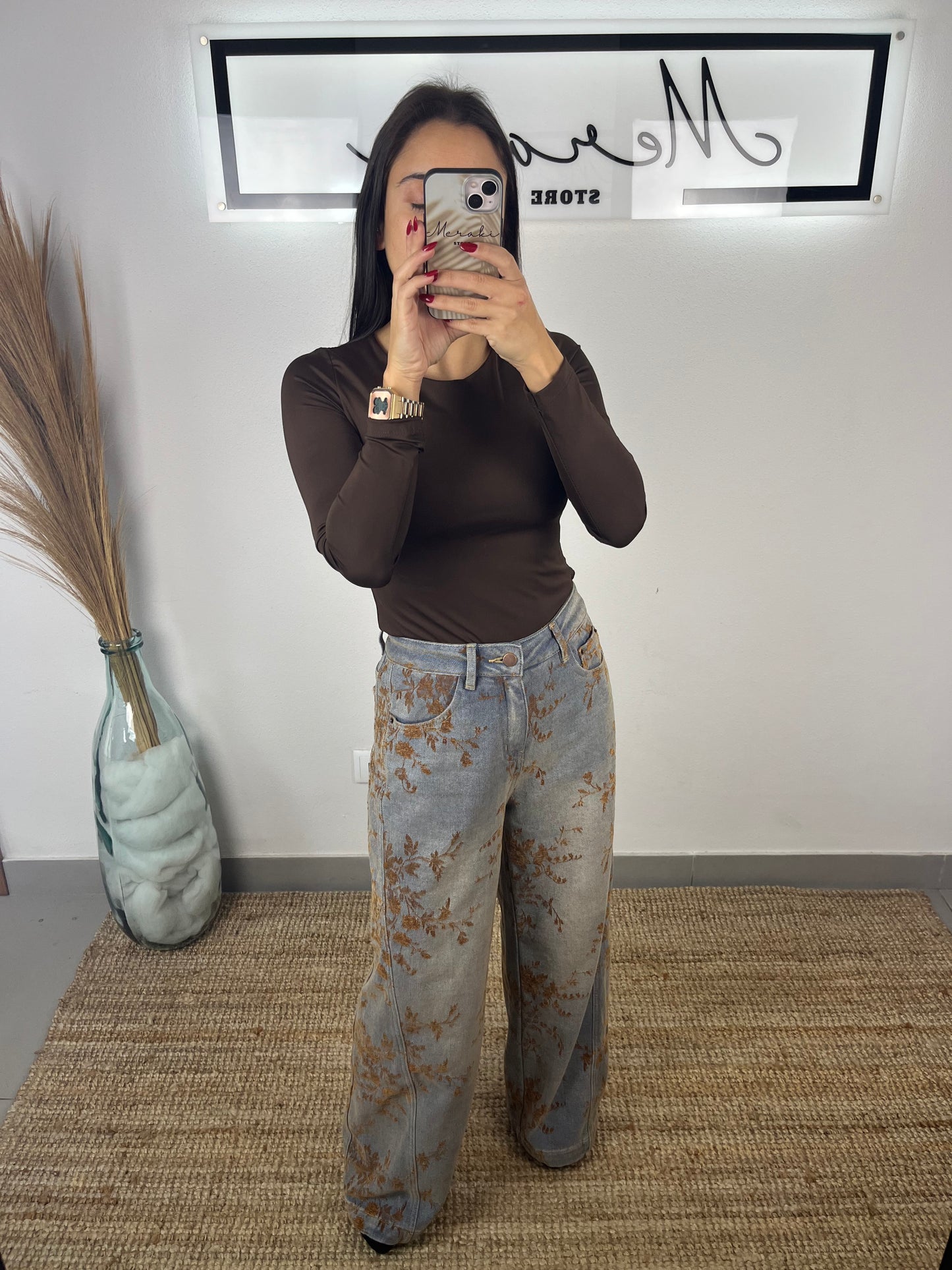 Calças Mochy veludo