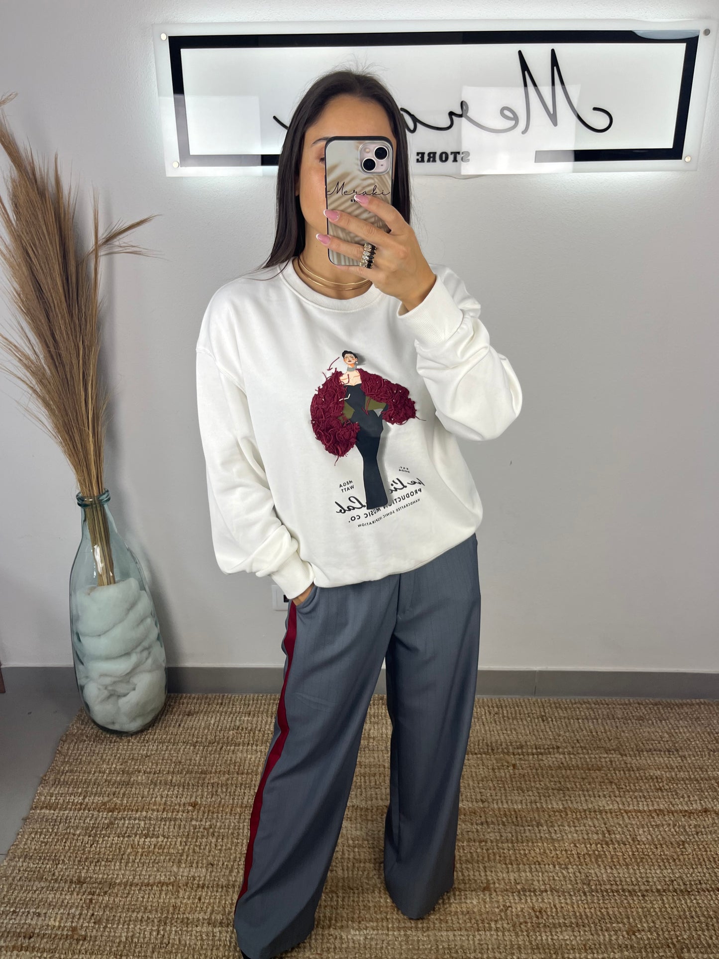 Sweat Bordô