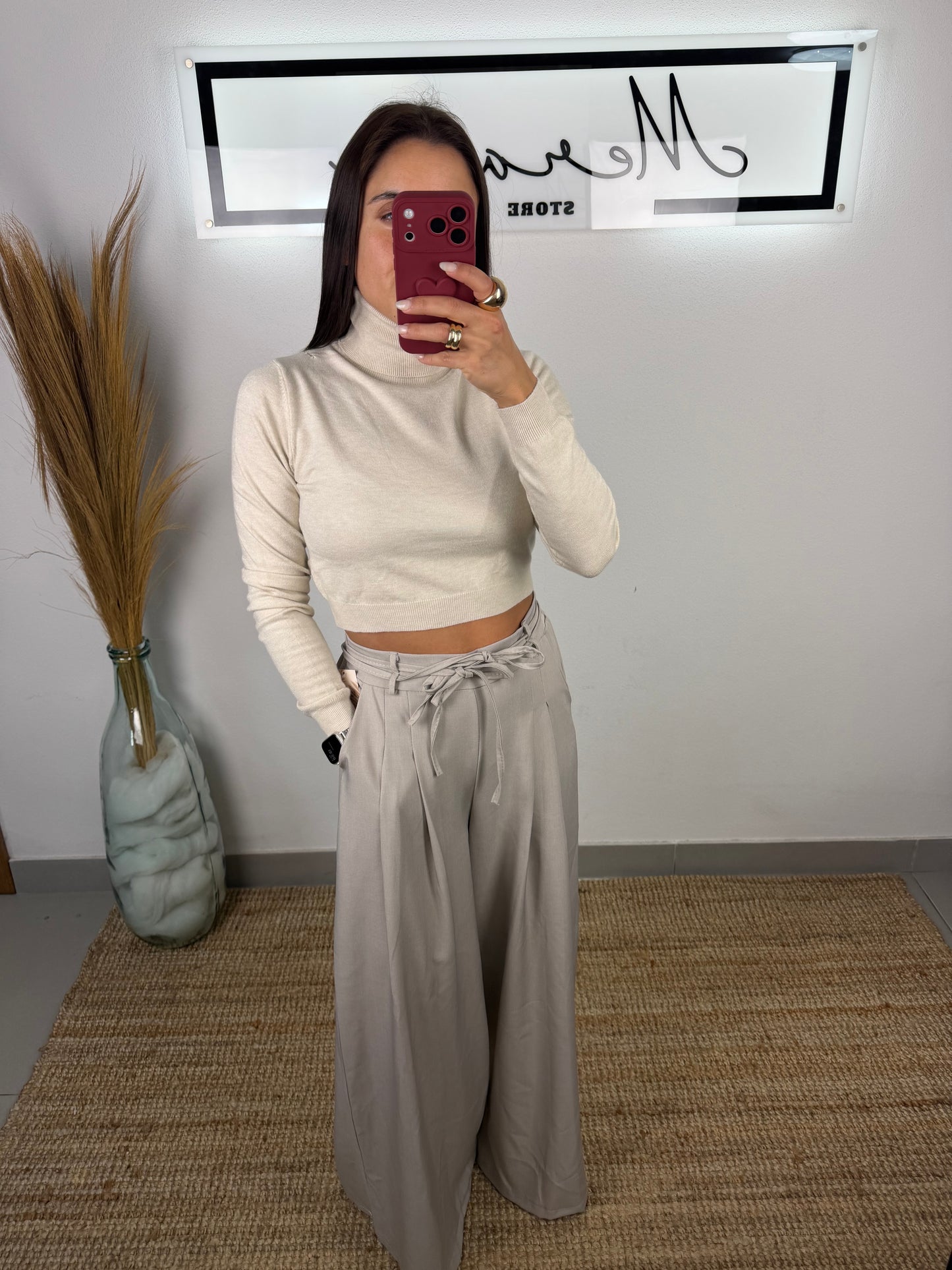 Calça Alfaiataria 2 cintos