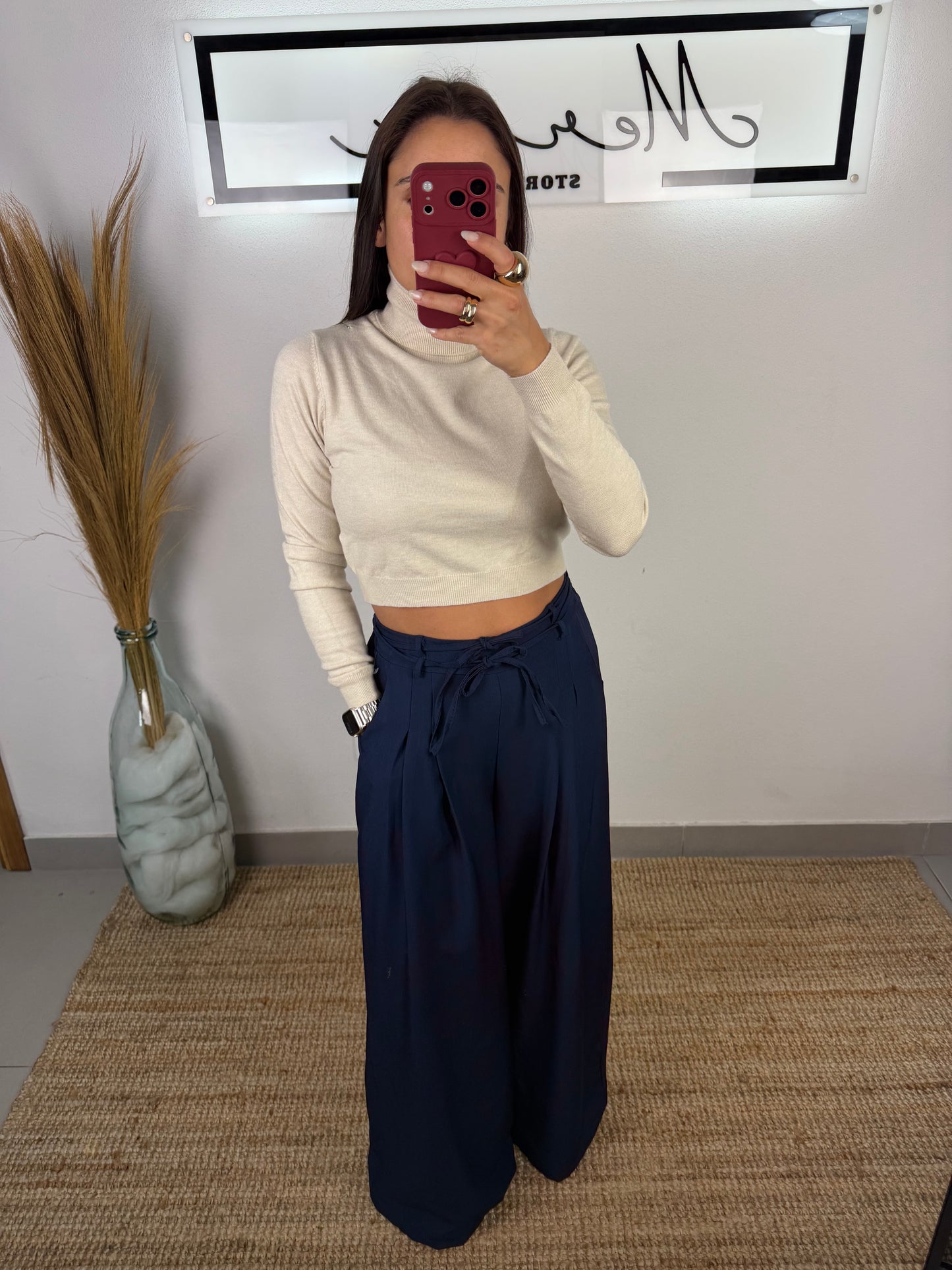 Calça Alfaiataria 2 cintos