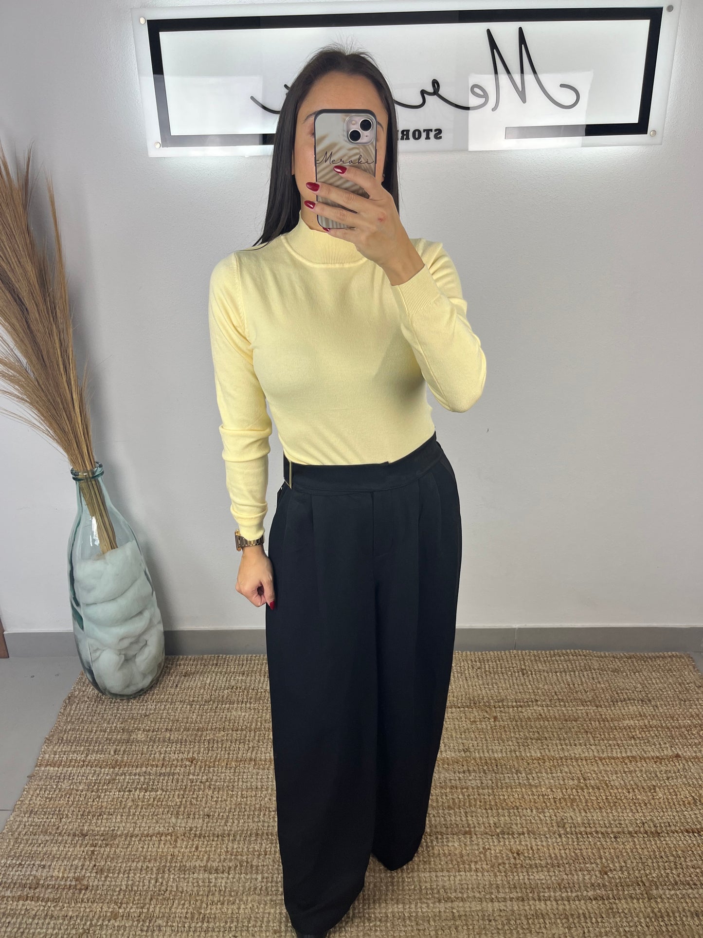 Calça Alfaiataria cinto