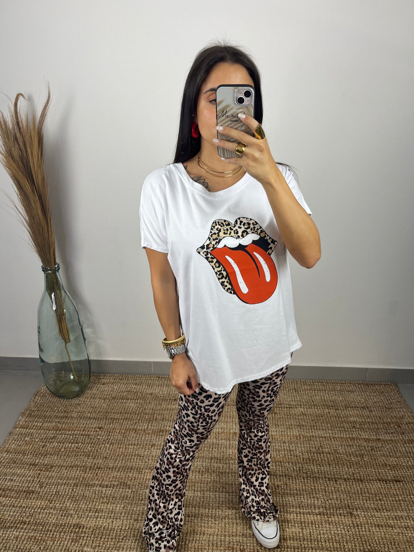 T-shirt Língua