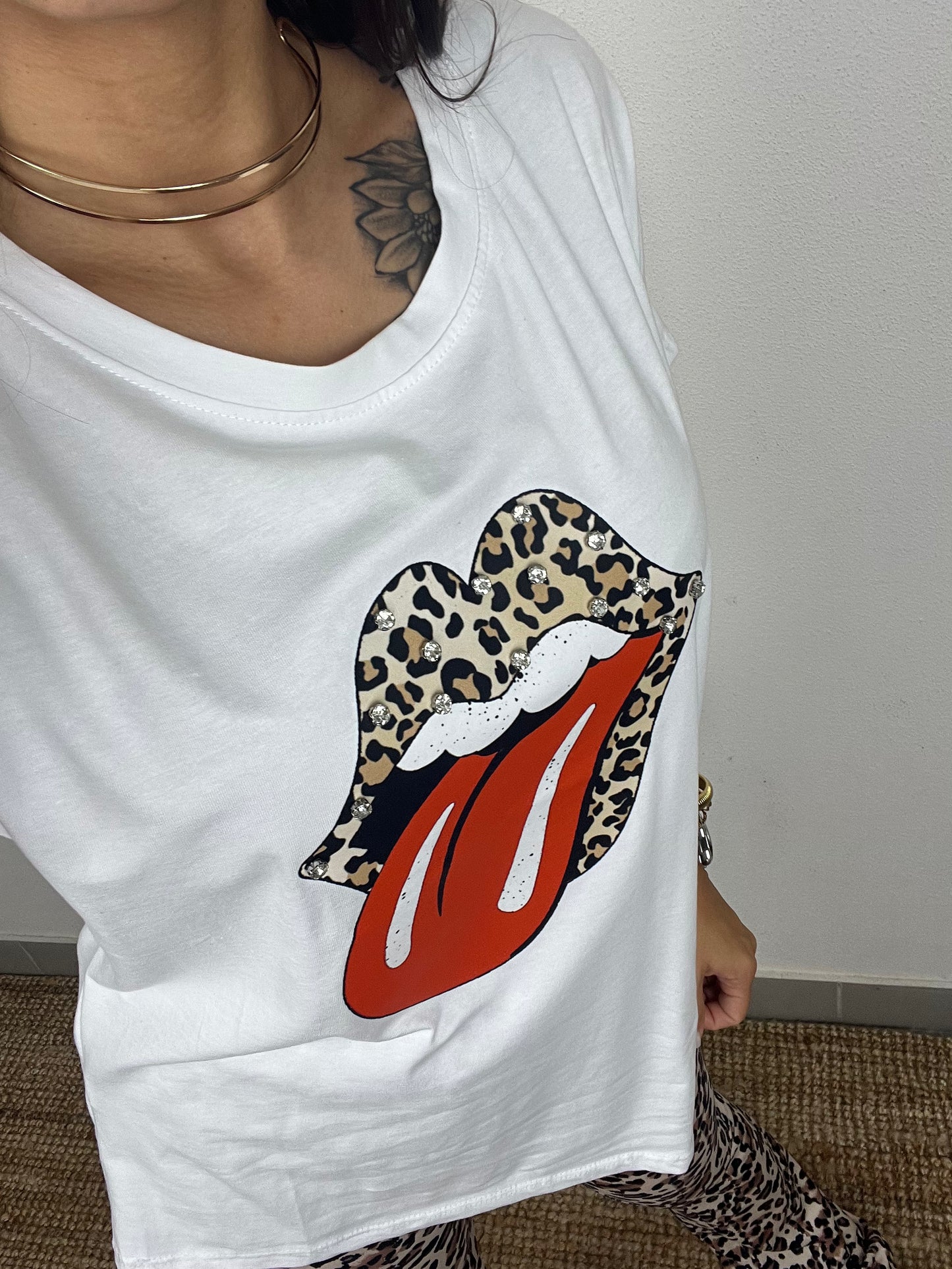 T-shirt Língua